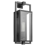Nuvo Lighting 60/7544 Exhibit 17" Tall Outdoor Wall Sconce - Black. Fixed Price $141.59.