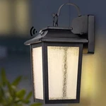 Led Dusk To Dawn Outdoor Wall Lantern With Sensor - Exterior Porch Lighting F.... Fixed Price $68.42.