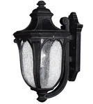 Nos Hinkley Trafalgar Black Outdoor Wall Mount Lantern Seedy Glass 1314MB 17.25. Fixed Price $149.00.