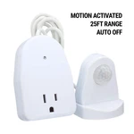 Westek Plug-in Motion Activated Light Control Indoor Sensor 25 Ft Range White. Fixed Price $25.55.