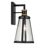 Kichler Talman Outdoor Wall Light, Medium, Black/clear - 59147BKT. Fixed Price $474.99.