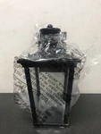 Lnc Modern Black Outdoor Wall Light With Motion Sensor & Clear Glass Shade. Fixed Price $83.99.