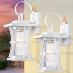 Frelii Dusk To Dawn Outdoor Wall Light Fixtures - 2 Packs Exterior Waterproof. Fixed Price $98.26.