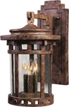 Maxim 3134CDSE Three Light Outdoor Wall Lantern Santa Barbara Dc Sienna. Fixed Price $388.00.