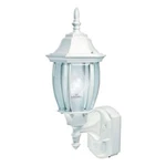 Heath Zenith HZ-4192-WH 100W Motion Coach Outdoor Wall Lantern White. Fixed Price $42.53.