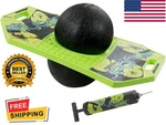 Trick Ball For Kids Balance Bounce Board With Anti-slip Deck Pump Included. Fixed Price $36.66.