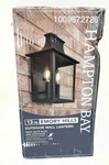 Hampton Bay Emory Hills 13 In. 2-LIGHT Matte Black Outdoor Wall Sconce. Fixed Price $44.99.