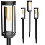 New Best Coxseni Solar Pathway Lights Outdoor 4 Packs, Bright Outside. Fixed Price $56.79.