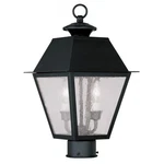 Livex Lighting Mansfield 2 Outdoor Post Head Black. Fixed Price $395.96.
