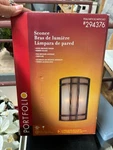 Portfolio 8-IN 2- Light Antique Bronze Transitional Wall Sconce. Fixed Price $35.00.