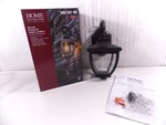 New Home Decorators 1-LIGHT Oil-rubbed Bronze Outdoor 6.5 In Wall Lantern Sconce. Fixed Price $16.00.