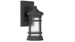 Textured Black One Light Outdoor Wall From The Resilience Lanterns. Fixed Price $73.80.