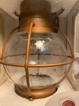 Prime Lighting Wall Lantern. With Its Beautiful Copper Finish,. Fixed Price $35.00.