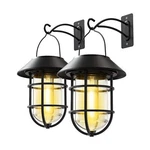 Solar Lantern Outdoor Hanging Lights, Waterproof Metal Li.... Fixed Price $45.09.