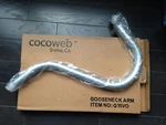 Cocoweb Gooseneck Arm Replacement - Silver G15VO New Open Box Nib. Fixed Price $27.73.