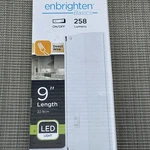 Enbrighten 9 Hardwired Led Under Cabinet Light Bar. Fixed Price $17.00.