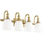 Quorum Richmond 5011-4-80 Transitional Four Light Bathroom Vanity Wall. Fixed Price $99.00.