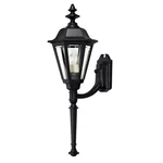 Hinkley Lighting Manor House Outdoor Medium Wall Mount, Black - 1440BK. Fixed Price $475.15.