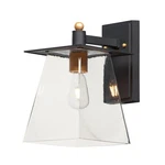Maxim Lighting 10313CLBZGLD Chalet 1-LIGHT 8" Wide Bronze / Gold Outdoor Wall. Fixed Price $164.00.
