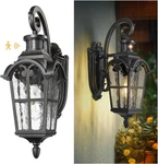 Emliviar Motion Sensor Outdoor Lights, Wall Mount Lantern Lamp For House Garage. Fixed Price $69.90.