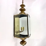 American Lantern 29" Light Fixture Wall Sconce Outdoor Antique Brass Vintage 109. Fixed Price $108.00.