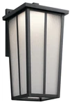 Kichler 49624BKTLED Amber Valley Large Outdoor Wall In Textured Black. Fixed Price $379.99.