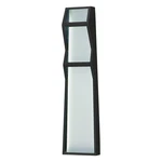 Black Led Outdoor Wall Sconce From The Totem Collection. Fixed Price $298.00.