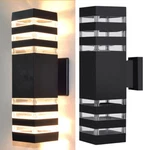 2PCS Modern Exterior Led Wall Sconce Outdoor Porch Up Down Fixtures. Fixed Price $39.80.
