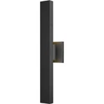Z-lite 576S-2-BK-LED Edge 20.5 Inch Black Outdoor Wall Light. Fixed Price $258.40.