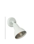 Craftmade Z401-04 Matte White Single Head Light Flood. Fixed Price $6.00.