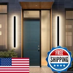 Daoseolo 2 Pack 39.3INCH Modern Outdoor Wall Sconce Color Lights. Fixed Price $220.67.