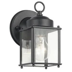Kichler 9611 Black 1-LIGHT 8" Outdoor Wall. Fixed Price $37.97.