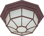 Nuvo 60-535 Light 12" Old Bronze Outdoor Ceiling Spider Cage Fixture. Fixed Price $49.27.