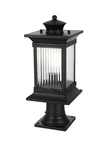 Elegant Lighting OD316P19 Collins 19" Tall Post - Black. Fixed Price $106.00.