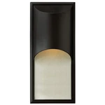 Hinkley Lighting Cascade Lt Outdoor Medium Wall Mount, Satin Black - 1834SK. Fixed Price $322.15.