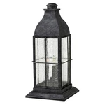 Hinkley Lighting Bingham 3 Outdoor Extra Lg Post Top, Greystone - 2047GS. Fixed Price $549.00.
