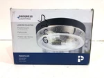 Progress Lighting Lakelynn 2-LIGHT Textured Black Outdoor Flush Mount New. Fixed Price $47.47.