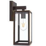 Maxvolador Outdoor Wall Lantern, Exterior Waterproof Large, Oil-rubbed Bronze. Fixed Price $82.45.
