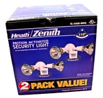 Two Heath/zenith Motion Activated Security Light 2 Pack Value! SL-5408WH9 New. Fixed Price $45.00.