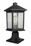 Z-lite 531PHMR-BK Post Mount Light Other. Fixed Price $268.00.