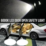 2X Led Car Door Step Courtesy Welcome Light Shadow Puddle White K1 Fits Chevy. Fixed Price $20.00.