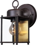 Designers Fountain 1161-RP Porch Outdoor Wall Lantern Sconce, 8IN H, Rust Patina. Fixed Price $49.60.