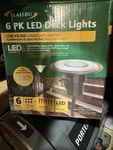 Malibu Led Deck Lights Low Voltage 2-6 Packs Stainless Metal Look 8411-3410-06. Fixed Price $79.00.