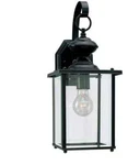 New Generation Lighting Jamestowne 1-LIGHT Outdoor Wall Lantern Black #8458-12. Fixed Price $59.99.