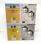 Hampton Bay Black Outdoor Integrated Led Wall Mount Lantern (4-PACK) New. Fixed Price $79.99.