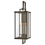 Hinkley Lighting Weymouth 4LT Xl Wall Mount Lantern, Oil Rubbed Bronze - 20019OZ. Fixed Price $1249.00.