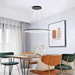 Lightinthebox Modern Led Ring Chandelier, 31.5" Halo Pendant Fixture Circl. Fixed Price $118.14.