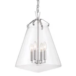 Crystorama Lighting Group VSS-7015 Voss 4 15"W Taper Candle Nickel. Fixed Price $478.40.