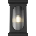 Elegant Lighting OD417W17BK Sevyn Inch Black Outdoor Wall Sconce. Fixed Price $224.00.