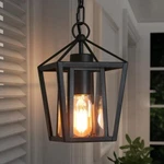 Uolfin L7AANUHD243667N Black Outdoor, Arie Farmhouse Cage Lantern Light. Fixed Price $36.99.